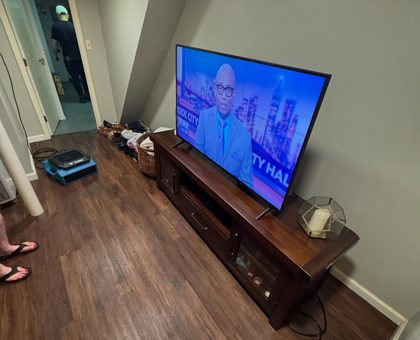 Living Room Water Loss From an Upstairs Bathroom in Coconut Grove, Miami