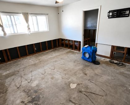 Flood Cuts and Drying in a Rental Duplex in Little Havana, Miami