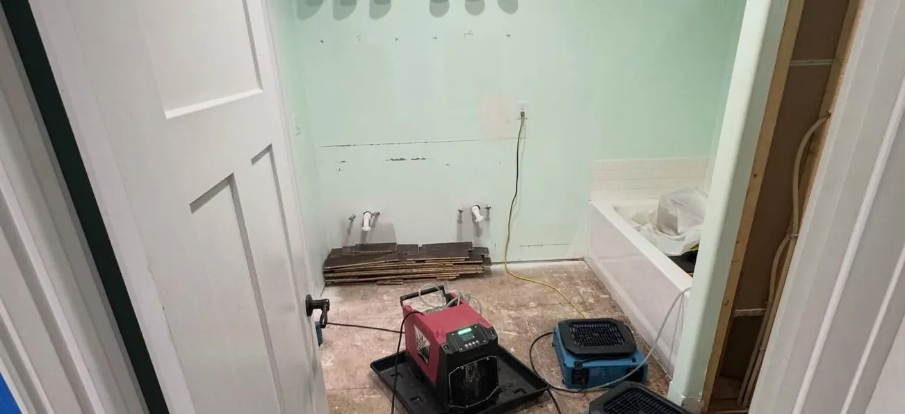 Condo Water Damage After an AC Drain Line Backed Up in Miami Beach