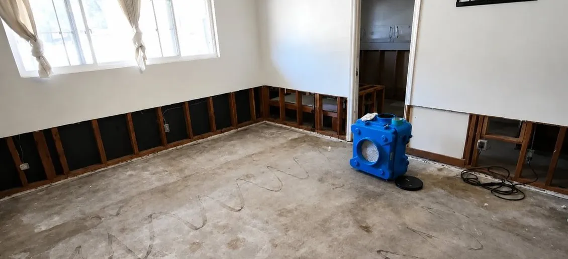 Flood Cuts and Drying in a Rental Duplex in Little Havana