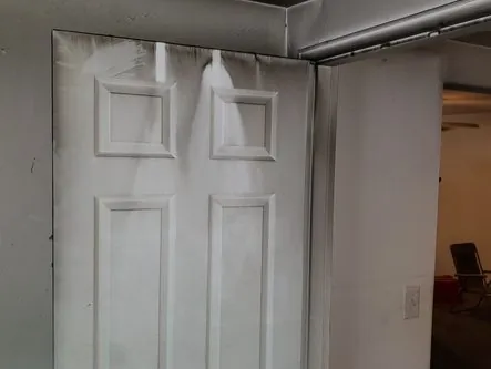 Smoke Damage Restoration work in progress