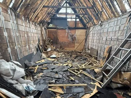 Fire Damage Restoration result